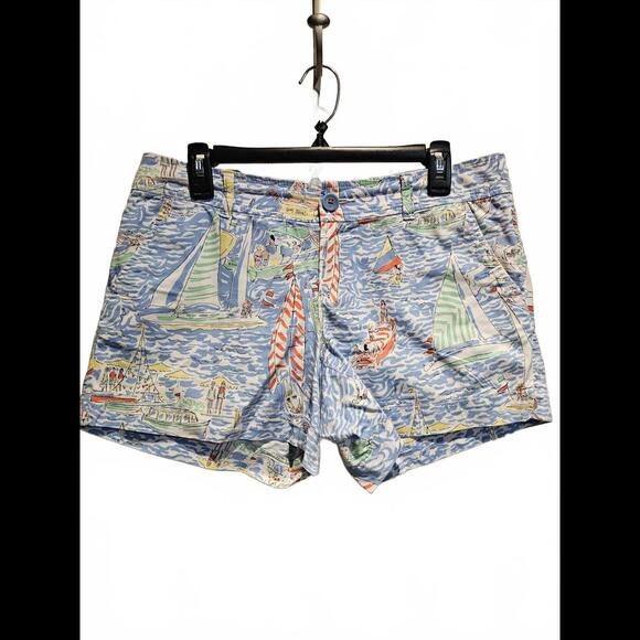 Lilly Pulitzer Callahan shorts size 8. Tropical print - Picture 1 of 6